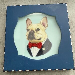 Elegant Dog Portrait Plate/Catchall